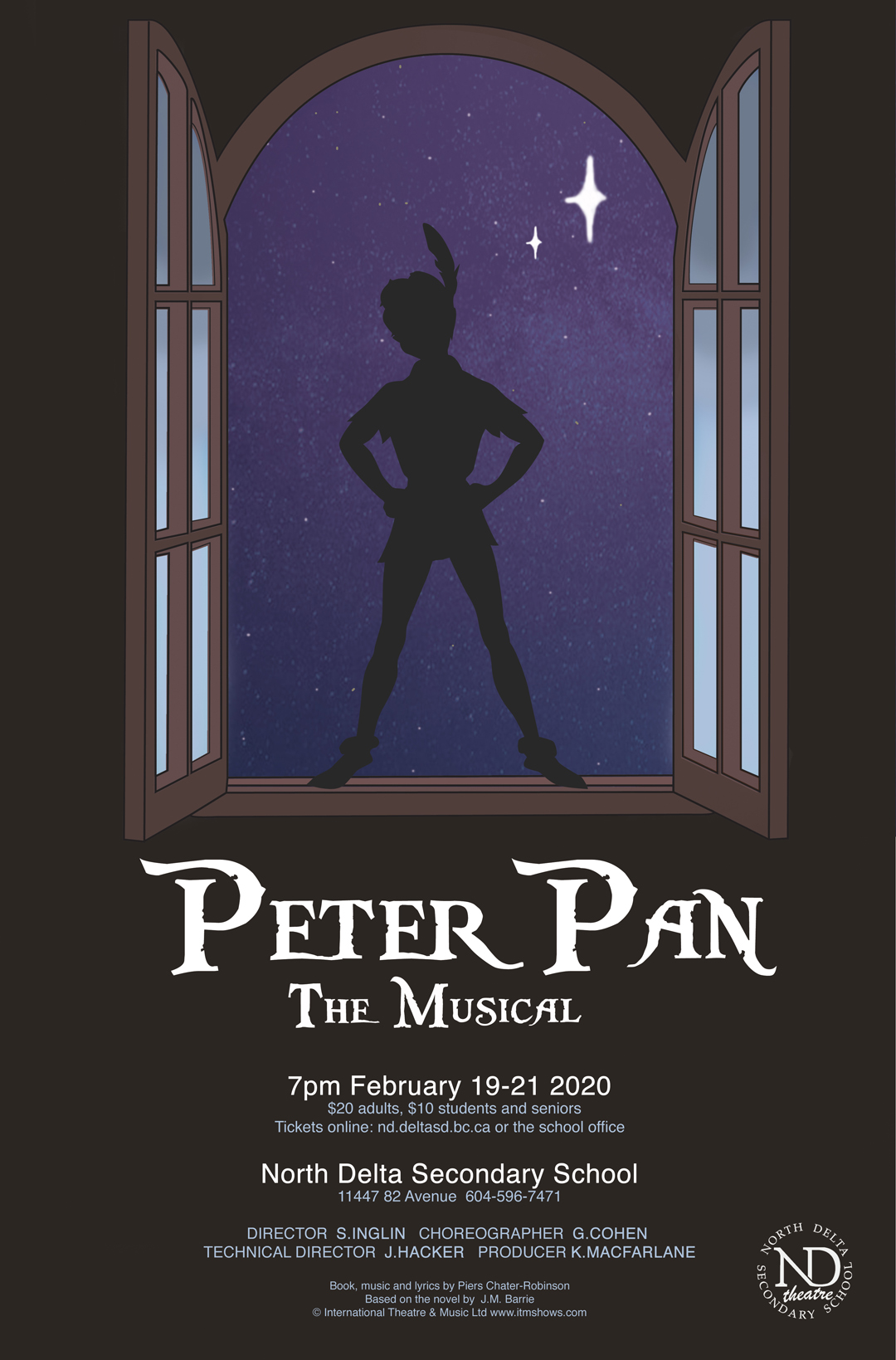 Peter Pan Play Poster